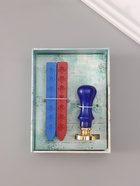 Подарочный набор для сургучной печати «Компас», печать, ручка, сургуч, 12.5×10×3.6 см - Фото 1