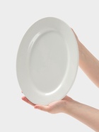 Тарелка Hanna Knövell, d=30 см, овальная, фарфор, белая - Фото 6