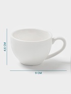 Чашка Hanna Knövell, 90 мл, фарфор, белая - Фото 2