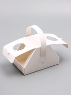 Коробка под рулет с ручкой, фигурная сумочка, 17?11?11 см (комплект 5 шт) - фото 65448139