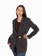 Чокер/кулон на шнурке «Сердечко» гладкое, трансформер, цвет золото, 150 см - Фото 3