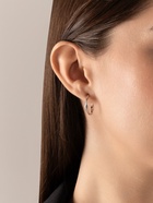 Клипсы для ушей QF «Тренд» кольцо жгутик, цвет серебро - Фото 7