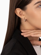 Клипсы для ушей QF «Тренд» кольцо жгутик, цвет серебро - Фото 10