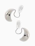 Клипсы для ушей QF «Тренд» крупная капля, цвет серебро - Фото 1