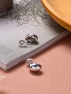 Клипсы для ушей QF «Тренд» крупная капля, цвет серебро - Фото 3