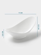 Салатник Hanna Knövell, 220 мл, 20.7×11.5×9 см, фарфор, белый - Фото 2