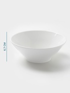 Салатник Hanna Knövell, 750 мл, d=17.8 см, конический, фарфор, белый - Фото 2