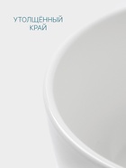 Тарелка для риса Hanna Knövell, 450 мл, d=12.4 см, фарфор, белая - Фото 4