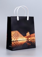 Пакет "Цветы/Город ", мягкий пластик, 26 x 23 см, 110 мкм МИКС (комплект 13 шт) - фото 36607346