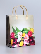 Пакет "Цветы/Город ", мягкий пластик, 26 x 23 см, 110 мкм МИКС (комплект 13 шт) - фото 36607348