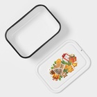 УЦЕНКА Лоток 1.5 л деколь МИКС (белый) - Фото 4