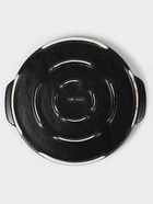 Блюдо для подачи с клош крышкой Magistro «Галактика», фарфор, d=22 см, чёрный - Фото 6