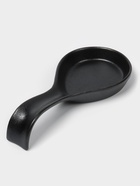 Подставка под ложку с поддоном Magistro «Галактика», фарфор, 23.5×10.5×5 см, чёрная - Фото 10