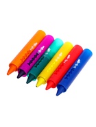 УЦЕНКА Набор мелков для ванны с трафаретами, 6 мелков, 6 трафаретов - Фото 3