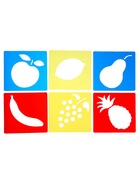 УЦЕНКА Набор мелков для ванны с трафаретами, 6 мелков, 6 трафаретов - Фото 8