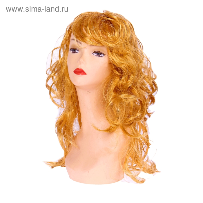 Карнавальный парик «Блондинка», вьющиеся волосы, 120 г - Фото 1