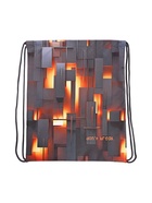 Мешок для обуви Stavia на шнурке, с абстрактным принтом, размер 43×0.5×36 см, серый - Фото 2