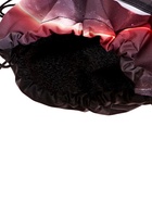 Мешок для обуви Stavia на шнурке, с принтом, размер 43×0.5×36 см, чёрный/серый/розовый - Фото 4