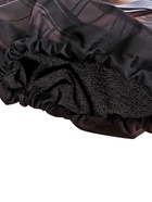 Мешок для обуви Stavia на шнурке, с принтом, размер 43×0.5×36 см, чёрный/рыжий - Фото 4