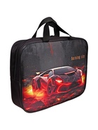 Папка с ручками текстильная А4, 350×270×80 мм, Stavia «Машина лава» - Фото 2