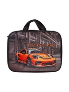 Папка с ручками текстильная А4, 350×270×80 мм, Stavia «Оранжевая машина» - Фото 1