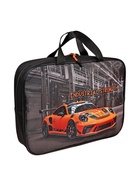 Папка с ручками текстильная А4, 350×270×80 мм, Stavia «Оранжевая машина» - Фото 2