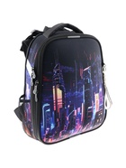 Рюкзак каркасный, школьный, 38×30×16 см, эргономичная спинка «Сити» - Фото 2