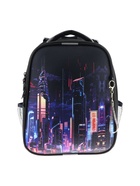 Рюкзак каркасный, школьный, 38×30×16 см, эргономичная спинка «Сити» - Фото 3