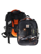 Рюкзак каркасный, школьный, 38×30×16 см, эргономичная спинка, Stavia «Машина» - Фото 1