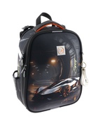 Рюкзак каркасный, школьный, 38×30×16 см, эргономичная спинка, Stavia «Машина» - Фото 2