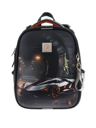 Рюкзак каркасный, школьный, 38×30×16 см, эргономичная спинка, Stavia «Машина» - Фото 3