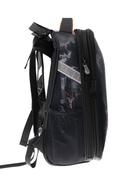 Рюкзак каркасный, школьный, 38×30×16 см, эргономичная спинка, Stavia «Машина и небоскребы» - Фото 4