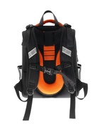 Рюкзак каркасный, школьный, 38×30×16 см, эргономичная спинка, Stavia «Оранжевая машина» - Фото 5