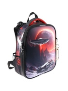 Рюкзак каркасный, школьный, 38×30×16 см, эргономичная спинка, Stavia «Космос» - Фото 2