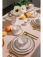 Тарелка Magistro Alpine Frost, d=23.7 см, фарфор, белая - Фото 7