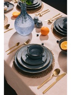 Тарелка Magistro Alpine Frost, d=18 см, фарфор, голубовато-серый - Фото 7