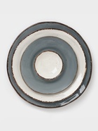 Тарелка глубокая Magistro Alpine Frost, 350 мл, d=23 см, фарфор, голубовато-серый - Фото 6