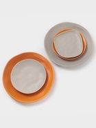 Тарелка Magistro Potter, d=17.7 см, фарфор, оранжевая - Фото 7