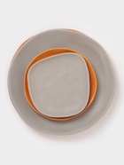 Тарелка Magistro Potter, d=26 см, фарфор, оранжевая - Фото 6