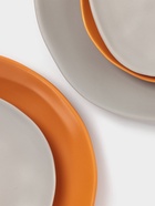 Тарелка Magistro Potter, d=26 см, фарфор, светло-серая - Фото 7