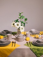 Блюдо для подачи Magistro Potter, 15.1×14.9×1.9 см, фарфор, светло-серое - Фото 10