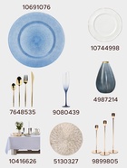 Тарелка WY Empire, d=18 см, фарфор, белая - Фото 8