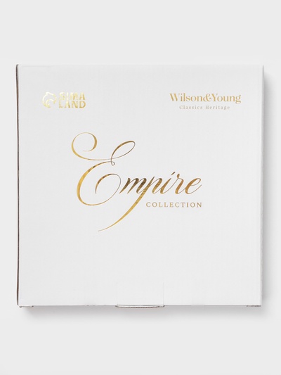 Тарелка WY Empire, d=21 см, фарфор, белая