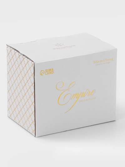 Молочник WY Empire, 200 мл, фарфор, белый
