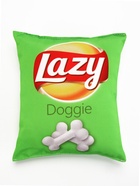 Игрушка текстильная для собак "Lazy", 14 х 17 см, зеленая 10763768 - фото 16355199