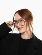 Очки солнцезащитные «OneSun. Авиаторы», uv 400, линза 5.1×5.5 см, чёрный, прозрачный - Фото 3