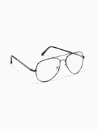 Очки солнцезащитные «OneSun. Авиаторы», uv 400, линза 5.1×5.5 см, чёрный, прозрачный - Фото 2