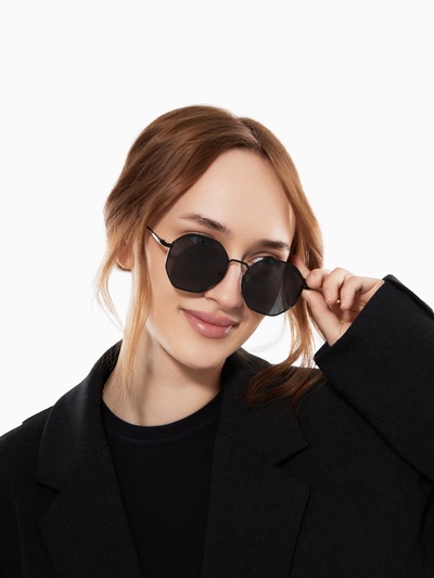 Очки солнцезащитные uv 400, дужка 14 см, ширина 11.7 см, линза 4.7×5 см