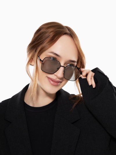 Очки солнцезащитные фотохромные, uv 400, дужка 13.5 см, ширина 12.7 см, линза 5×5.5 см