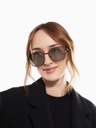 Очки солнцезащитные «OneSun. Прямоугольные», uv 400, линза 5×5.5 см, чёрный, серый - Фото 5